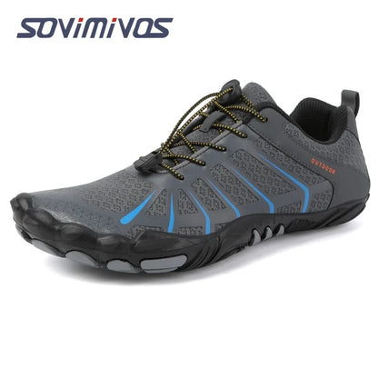 Men's Trail Running Shoes, Lightweight Athletic Zero Drop Barefoot Shoes Non-Slip Outdoor Walking Minimalist Shoes for Women