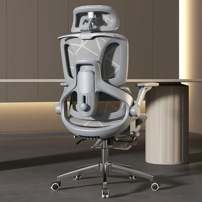 Air Titan Full-Mesh-Büro- und Gaming-Computerstuhl, ergonomischer Schreibtischstuhl für Studierende mit Drei-Zonen-Lendenstütze und gut belüftetem Design