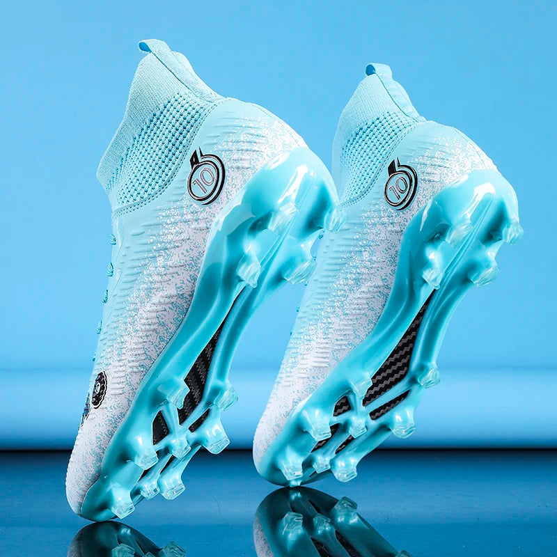 Men Soccer Shoes Kids Football Boots Women Professional Soccer Cleats Antiskid Chaussure Football TF/FG Outdoor Football Shoes