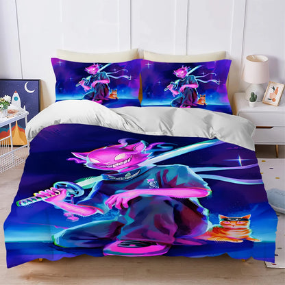 Battle game F-Fortnite Duvet Cover Set Soft Wash Bed 3 Piece Summer Comfortable Student Dormitory Home Baby Bedding Best seller