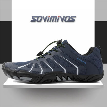 Men's Trail Running Shoes, Lightweight Athletic Zero Drop Barefoot Shoes Non-Slip Outdoor Walking Minimalist Shoes for Women