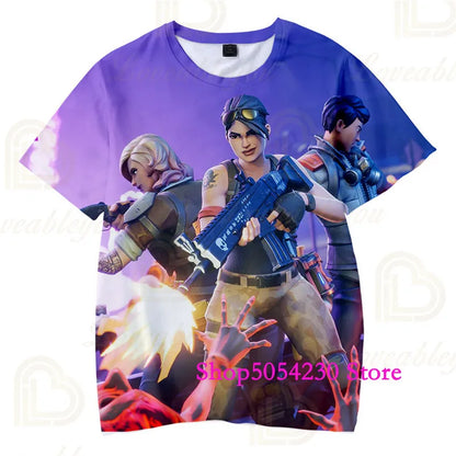 Sweatshirts com Capuz Fortnite Temporada 2 para Rapazes e Crianças, Casuais em Poliéster, com Estampado Cartoon de Heróis de Jogo de Batalha, Pullovers de Outono para Raparigas