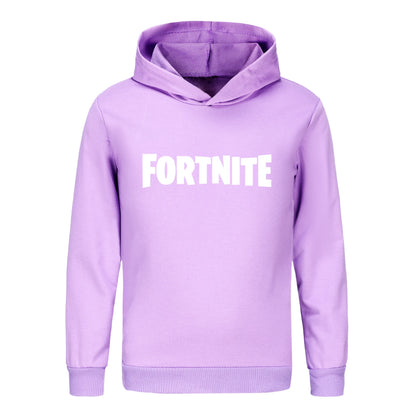 Kinder-Fortnite-Baby-Cartoon-Hoodie, Unisex-Kapuzenpullover mit langen Ärmeln für Jungen, lässige Jugend-Mäntel für Mädchen 1354