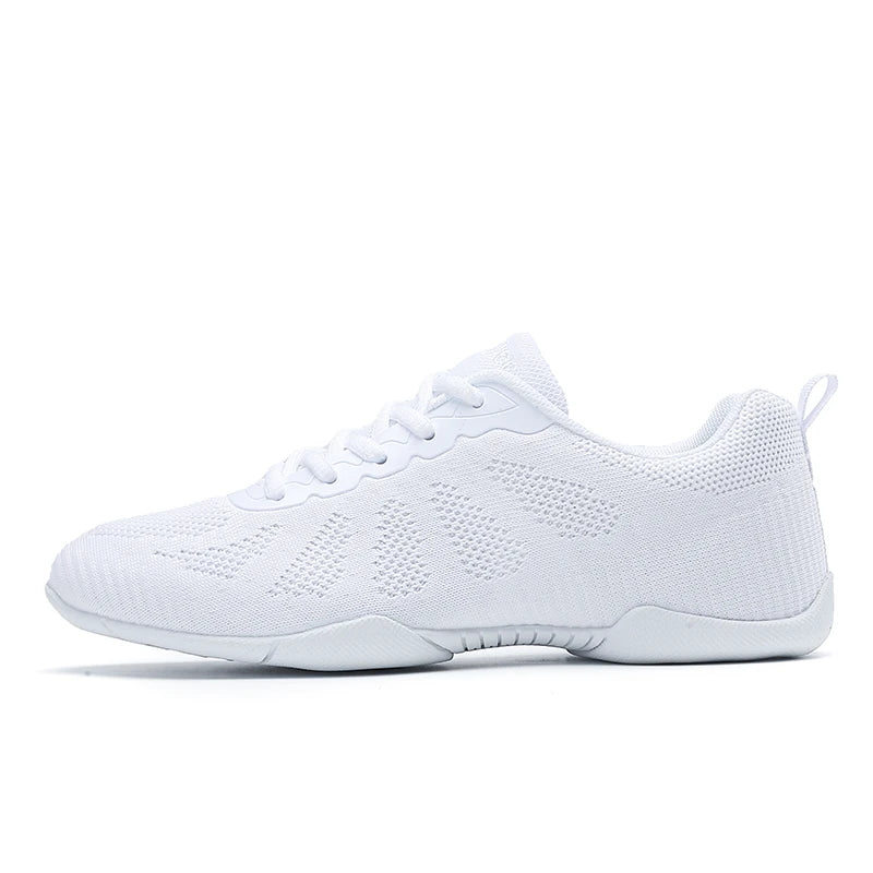 Marwoo Girls White Cheer Dance Sneakers Kids Lightweight Cheerleading Training Walking Tennis Women’s Fashion Sports Shoes 2316