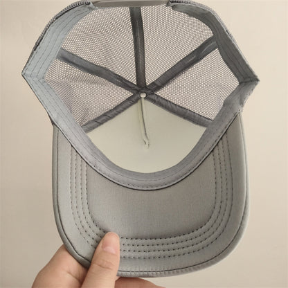 Customized Logo Summer Baseball Caps Men Mesh 5 Panel Cheaper Trucker Hats Outdoor Sport Snapback Caps Women Sun Dad Hat Gorras