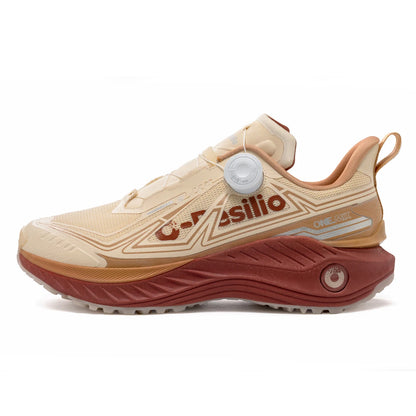 ONEMIX Outdoor hardloopschoenen voor heren, elastische trailschoenen, lichtgewicht, ademende damesschoenen, casual schoenen voor koppels, waterdichte schoenen
