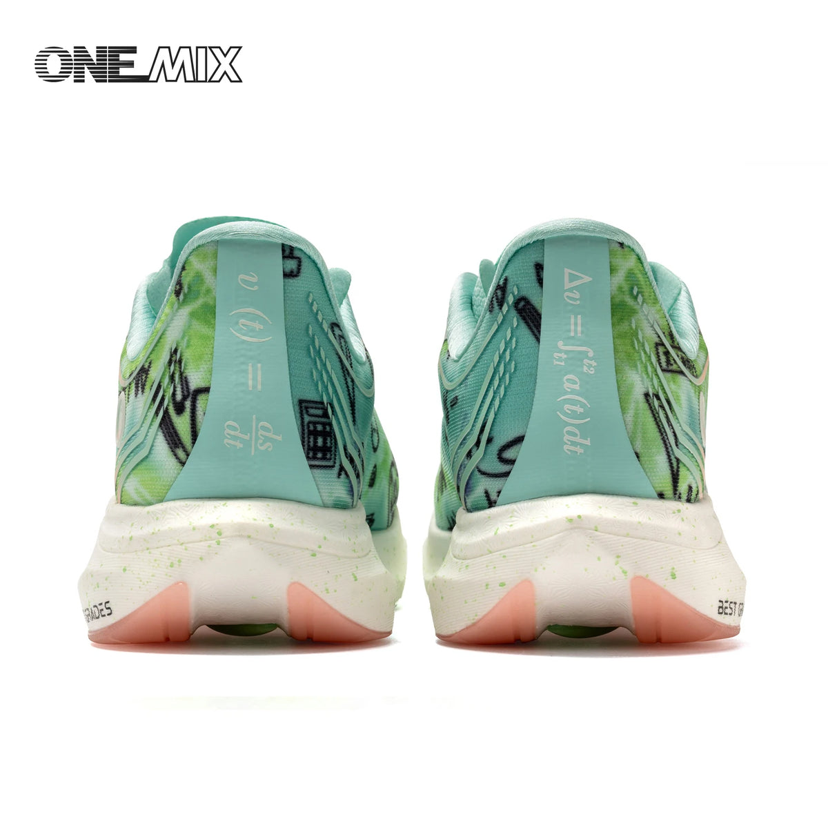 ONEMIX Nowe buty do biegania maratońskiego z podeszwą z nylonu i włókna węglowego – amortyzujące, profesjonalne, zapewniające stabilne wsparcie, ultralekkie, z doskonałym odbiciem