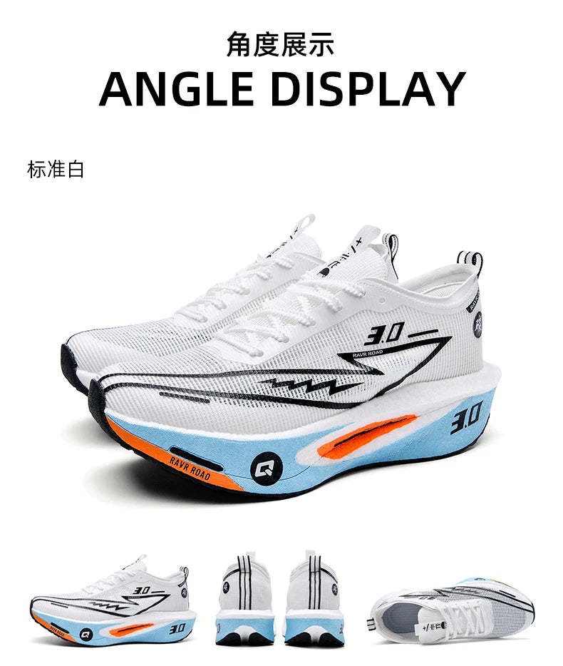 Running Shoes Specialty Men Marathon Sports Carbon Plate Breathable Ultralight Women Comfortable Athletic Cushion Stability Sneakers