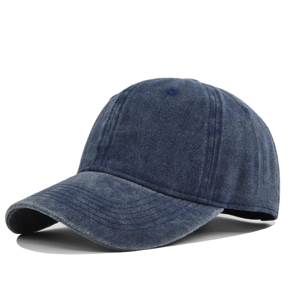 Retro Washed Cotton Baseball Cap Men Women Snapback Hat y2k Hip Hop Caps Solid Color Hat Bone Casquette Outdoor Casual Sport hat