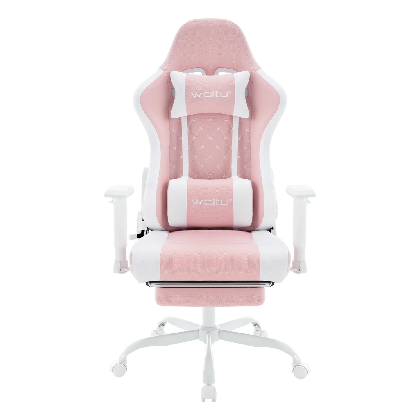 WOLTU Massage Gaming Chair Ergonomic Adjustable Height Office Armchair with Headrest Footrest Swivel Chair Mesh Computer Chair