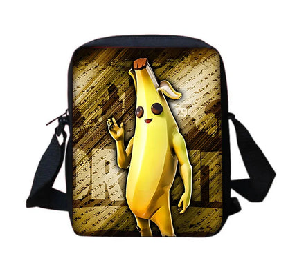 Hot Game Boy Girls Printed Shoulder Messenger Bag Child Design Fortnite Casual Handbag Men Women Phone Bag Shopping Bag