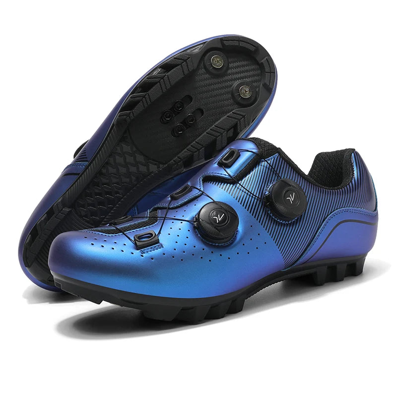 Cycling Shoes Bike Sneakers Cleat Non-Slip Men's Mountain Biking Shoes Bicycle Road Footwear Speed Shoes