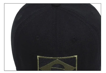 Outdoor Sports Baseball Cap Men'S Camouflage Cap, Middle And Young Men'S Casual Sun Protection Hat Brazilian Hat