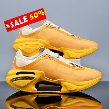2026 New Men Sports Breathable Lightweight Comfortable Athletic Non-Skid Sneakers Daily Leisure Shopping Walking Marathon Shoes