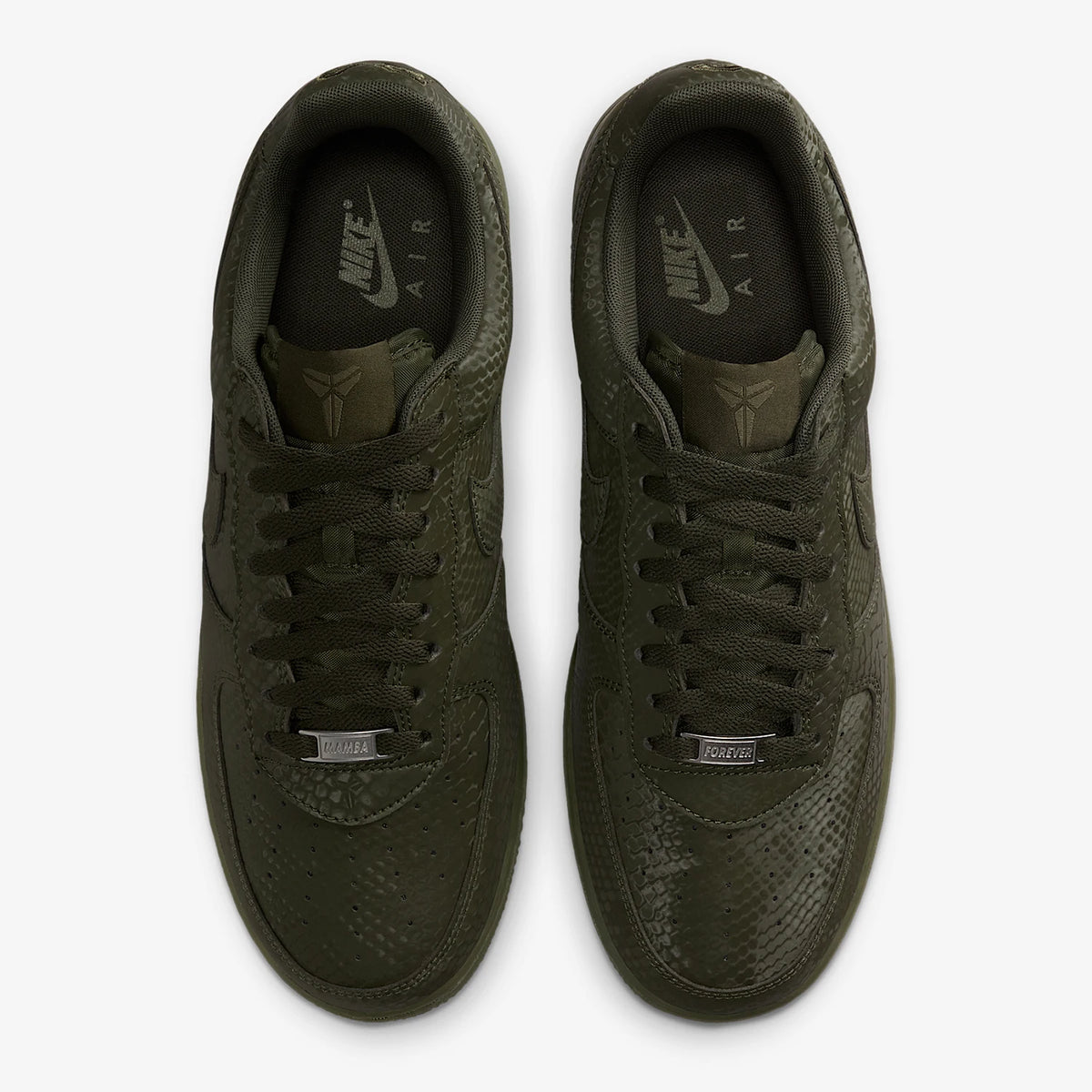 Nike Authentic jesenski stil muške niske tenisice otporne na habanje s uzorkom zmijske kože IB0018-301