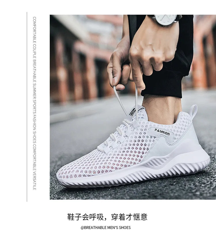 2026 Summer Men's Loafers, Walking Mesh Breathable Summer Comfortable Casual Shoes Sneakers, Zapatillas Hombre Men Running Shoes