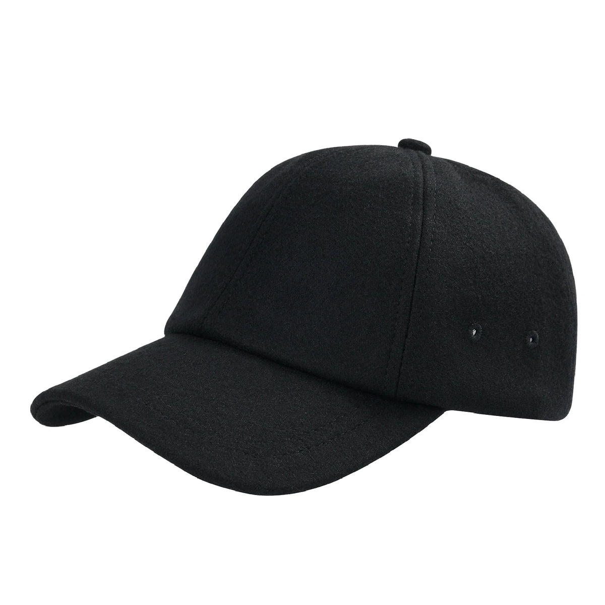 BOTVELA Șapcă de baseball din lână tweed pentru bărbați, stil casual, moale, ajustabilă, fără structură