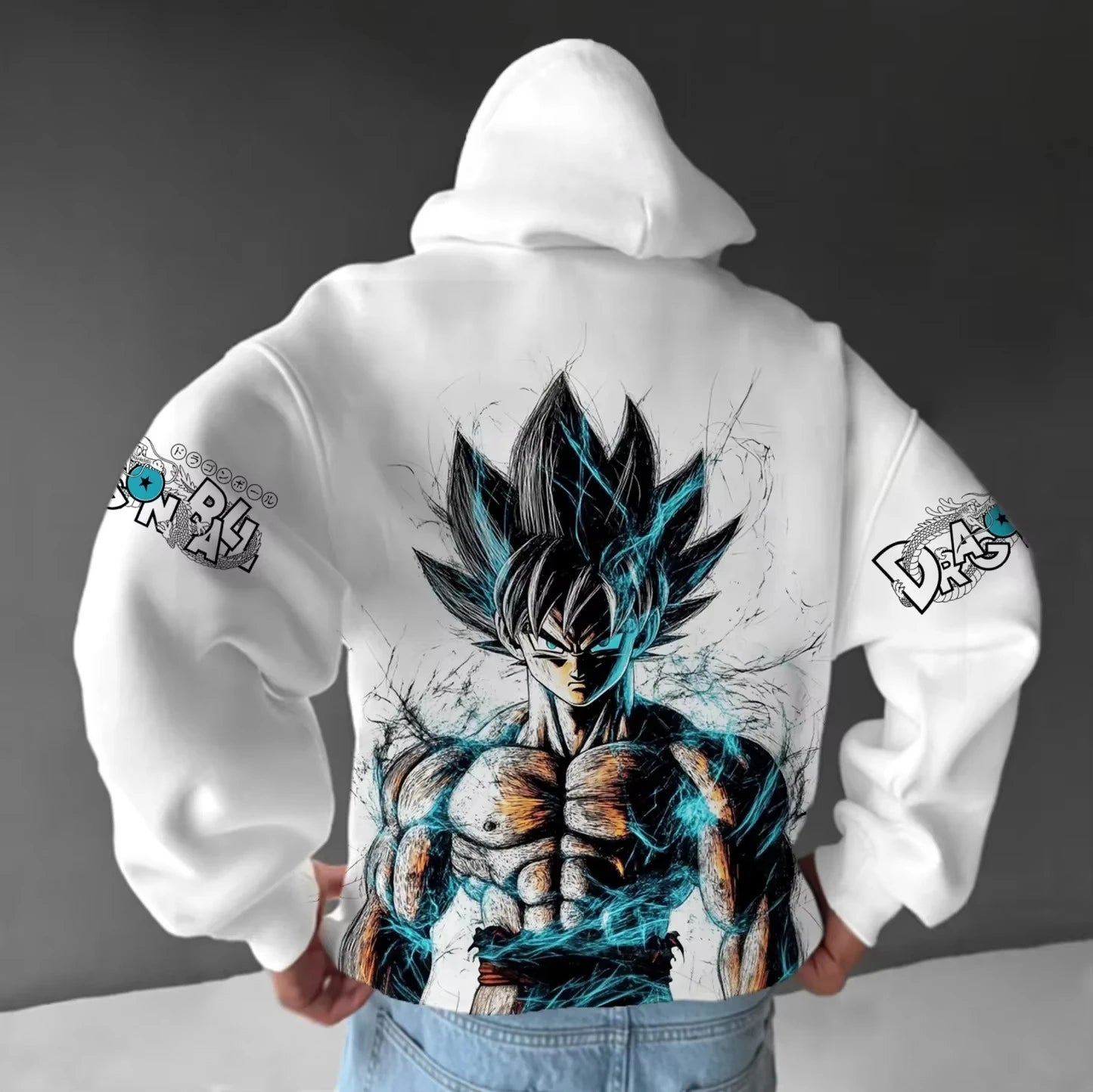 Sudadera con capucha 2026 New Anime Dragon Ball estampada para hombre y mujer, sudadera con capucha para hombre, tops deportivos, estilo Harajuku Y2K