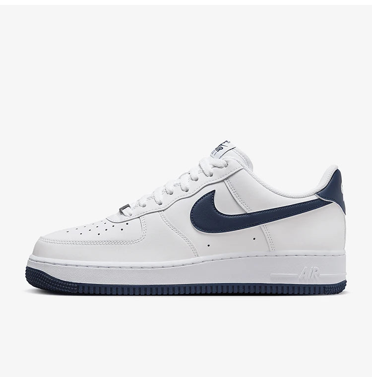 Nike ufficiali autentiche Air Force 1 07 da uomo, scarpe casual resistenti all’usura FJ4146-104