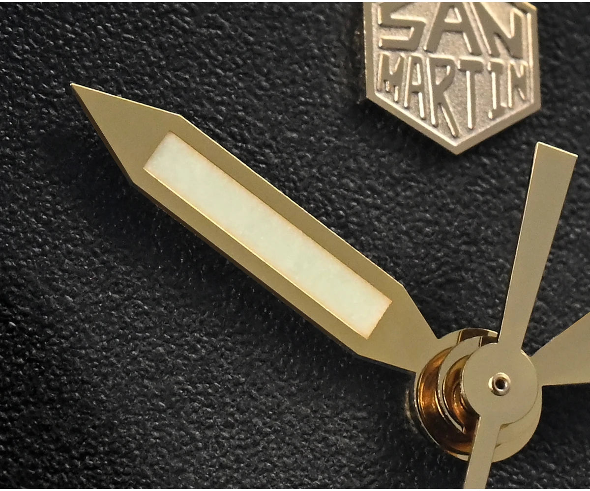 San Martin 42mm Retro Titanium Diver Watch NH35 Automatic Men Mechanical Watches Bronze Bezel Sapphire Luminous Waterproof 200m