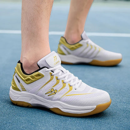 Profesionalni čevlji za namizni tenis za moške in ženske, tekmovalni čevlji za badminton, čevlji za trening tenisa, športni čevlji za moške, ping pong