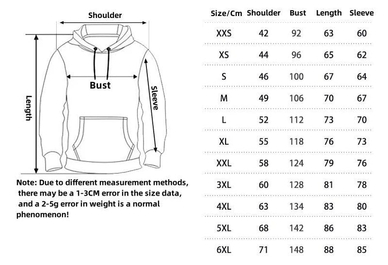 2024 Mens Hoodies Eagle Tattoo Pattern Vikings 3D Printed Fashion Casual Harajuku Hip Hop Autumn And Winter Oversized Sudaderas, guide taille