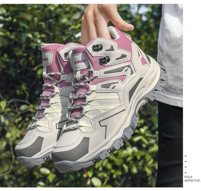 Buty turystyczne unisex, buty sportowe do wędrówek na świeżym powietrzu, buty kempingowe, damskie wodoodporne buty do spacerów, antypoślizgowe buty turystyczne