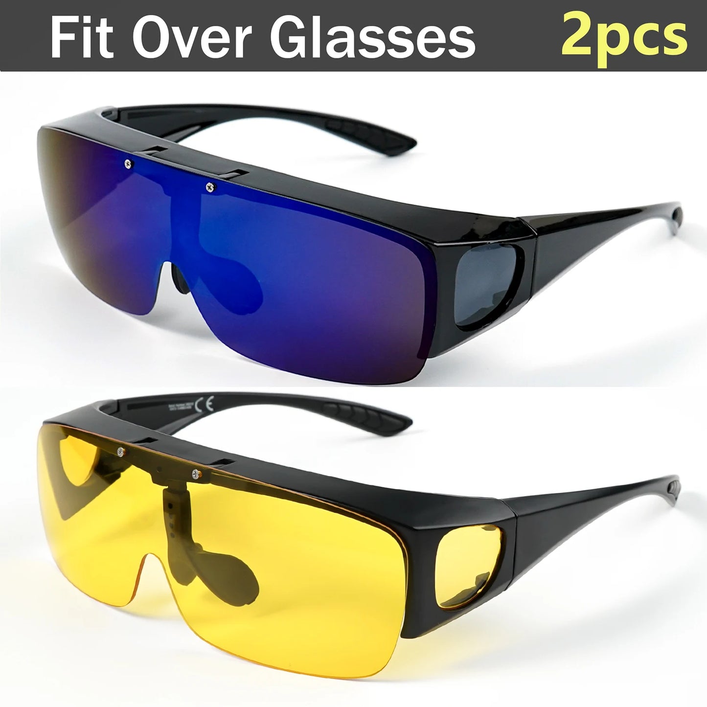 Fit Over Sunglasses Sun Glasses Sunnies Shades Fashion Glasses for Men Women Protection Wrap Around Driving Glasses Eyewear
