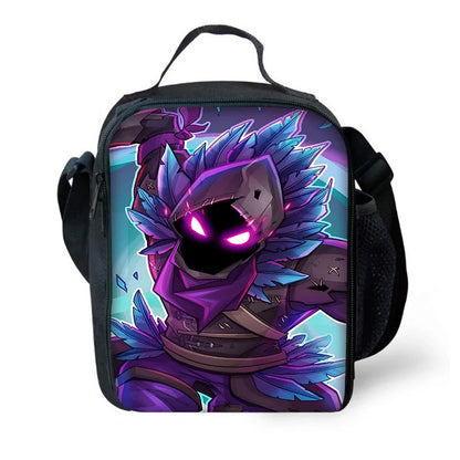 Hot Game Child Backpacks Lunch Bag Pencil Case Pupil Large Capacity School Bags Design-Fortnite For Boy Girl Best Gift