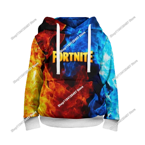 Game Fortnite Cosplay Hoodies Children's Adult Unisex Sweatshirt Pullover Hoodies Coat Casual Uniforms Halloween Outfits