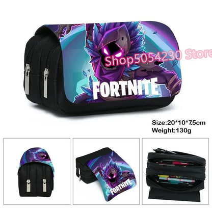 Fortnite 3PCS Backpack for Boys Victory Game 16 Inch Water Resistant Preschool Knapsack Cool Elementary School Backpacks