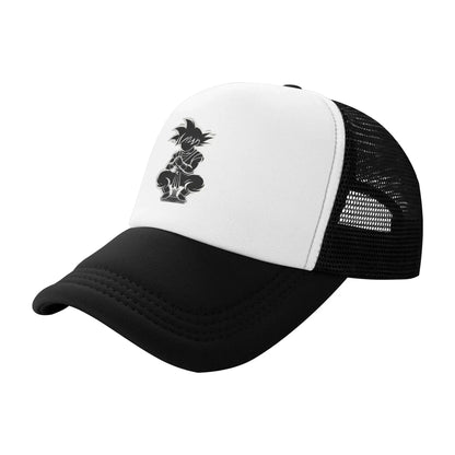 Produit gaming premium Fraquane Men Women Kid Goku Rage Dragon Ball Z Trucker Caps Mesh Baseball Caps Snapback Caps