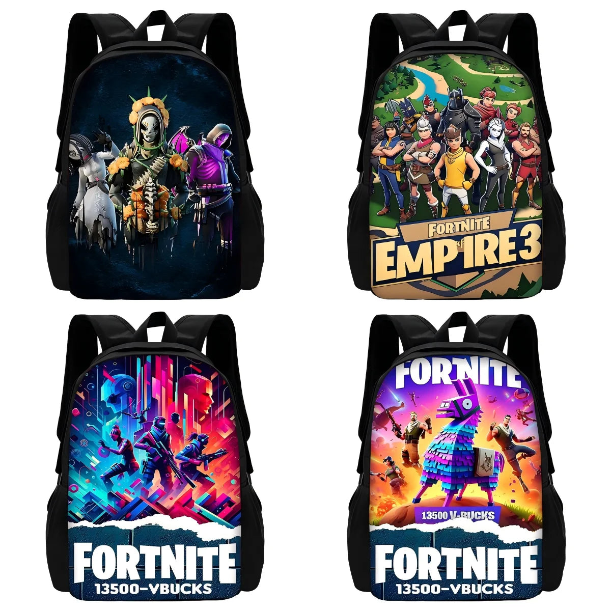 Classic Game Fortnite Kids Backpacks Boys and Girls Student Birthday Gift Child School Bags Unisex Camping Durable Rucksack