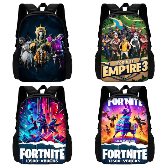Classic Game Fortnite Kids Backpacks Boys and Girls Student Birthday Gift Child School Bags Unisex Camping Durable Rucksack