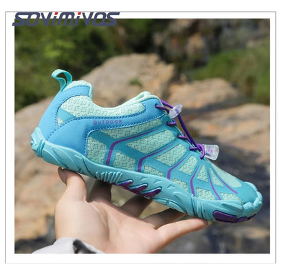 Men's Trail Running Shoes, Lightweight Athletic Zero Drop Barefoot Shoes Non-Slip Outdoor Walking Minimalist Shoes for Women