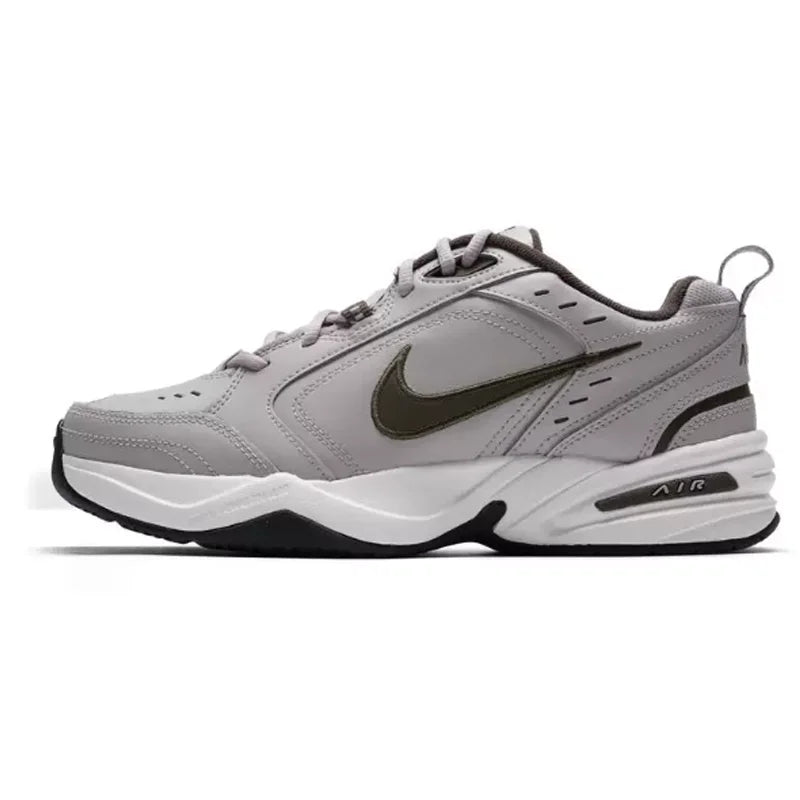 Nike Air Monarch IV Men's Brown/Grey Retro Dad Shoes 2026 Spring Training Sneakers 415445-200