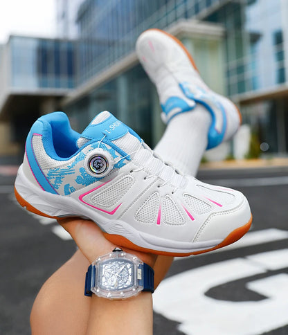 Pantofi de badminton pentru bărbați, pantofi de volei antiderapanti, adidași de antrenament, pantofi de tenis de masă rezistenți la uzură pentru femei, pentru activități în aer liber
