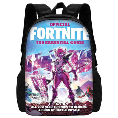 Child School Backpack with Shoulder Bag and Pencil Case School Bags for Hot Game Design Fortnite Boys and Girls Best Gift