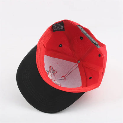 Spiderman Baseball Cap Cartoon Embroidery Snapback Hat Boys Outdoor Sun Hat Hip Hop Flat Brim Sports Caps Children Birthday Gift