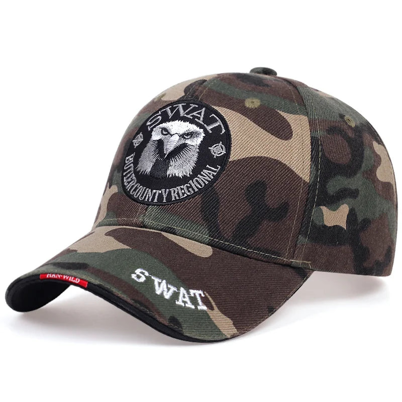 Army Cap Male Embroidered Eagle Black Baseball Caps Men Caps For Men Women Snapback Tactical Cap
