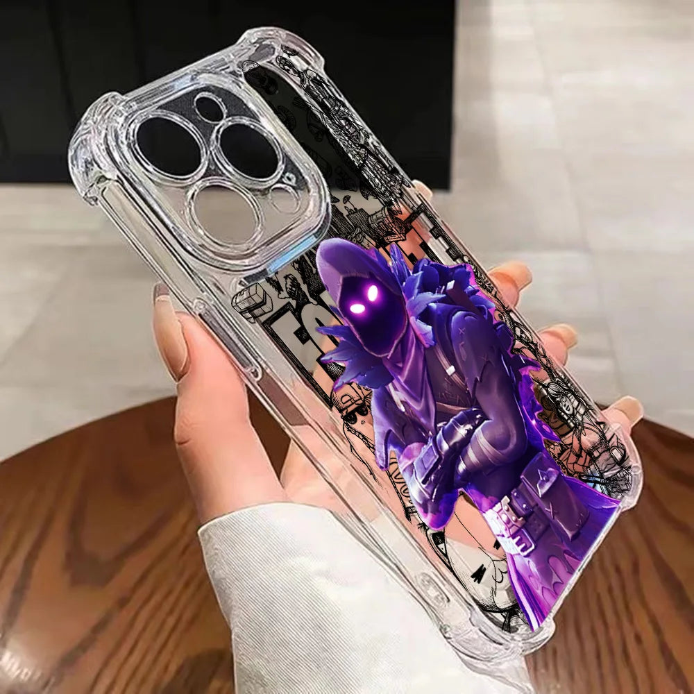 Game Fortnite Phone Case For Samsung A37 A57 A17 A07 A06 A56 A26 A33 A54 A51 A13 A73 A55 A53 A36 A35 A34 A25 A24 A23 A16 4G 5G