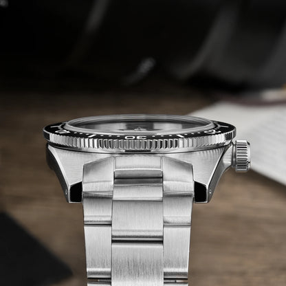 Watchdives Wd1965 V2 Fashion Quartz Wristwatches Vh31 Sapphire Man Watches Luxury Stainless Steel 200M Waterproof Diver Watch