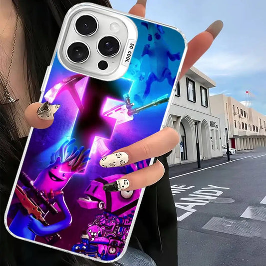 Classic Game Hot Fortnites Phone Case for Xiaomi Redmi Note 7 8 9 9S 10 11 12 13 14 15 Pro Plus 4G 5G Anti-Fall Matte Back Cover