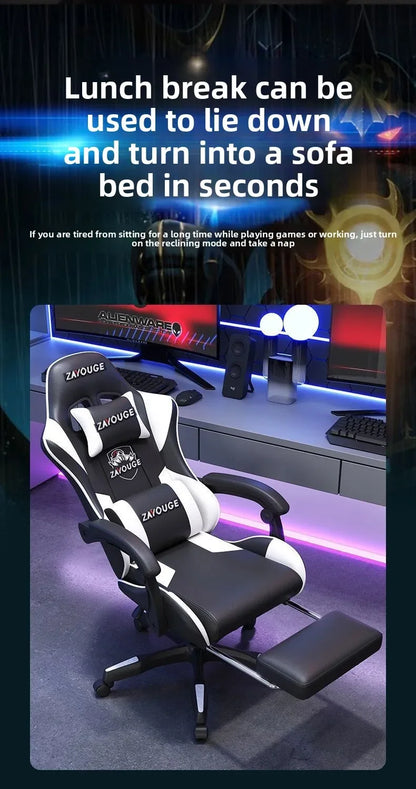 Ergonomischer Gaming-Stuhl fürs Homeoffice, lange Sessions und Streamer – verstellbar, neigbar, leicht und langlebig