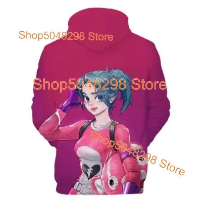 Men and Women Kids Hoodie Sweatshirt for The Night Victory Child Wear Battle Royale Sweatshirt Boys Girls Tops Hero Teen Clothes