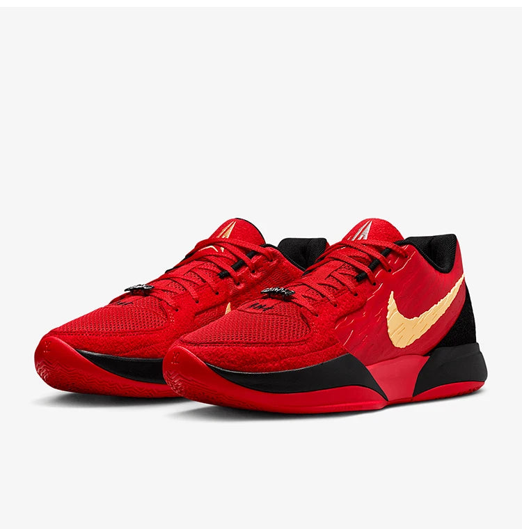 Sapatilhas de basquetebol Nike Authentic novas para homem, duradouras e antiderrapantes HQ2637-600