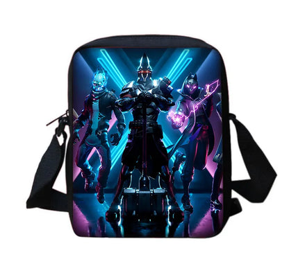 Hot Game Boy Girls Printed Shoulder Messenger Bag Child Design Fortnite Casual Handbag Men Women Phone Bag Shopping Bag