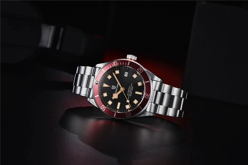 PAGANI DESIGN BB58 Men's Watches Mechanical Watch For Men Luxury Automatic Watch Men's NH35 Movement Waterproof Reloj Hombre PD-1671