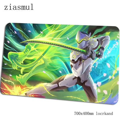 Overwatch mouse pad gamer 700x400x3mm gaming mousepad Colorful notebook desk mat Christmas gifts mouse pad PC gamer mats gamepad