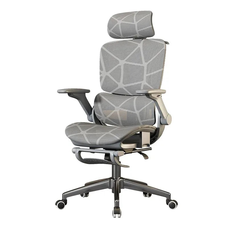 Air Titan Full-Mesh-Büro- und Gaming-Computerstuhl, ergonomischer Schreibtischstuhl für Studierende mit Drei-Zonen-Lendenstütze und gut belüftetem Design